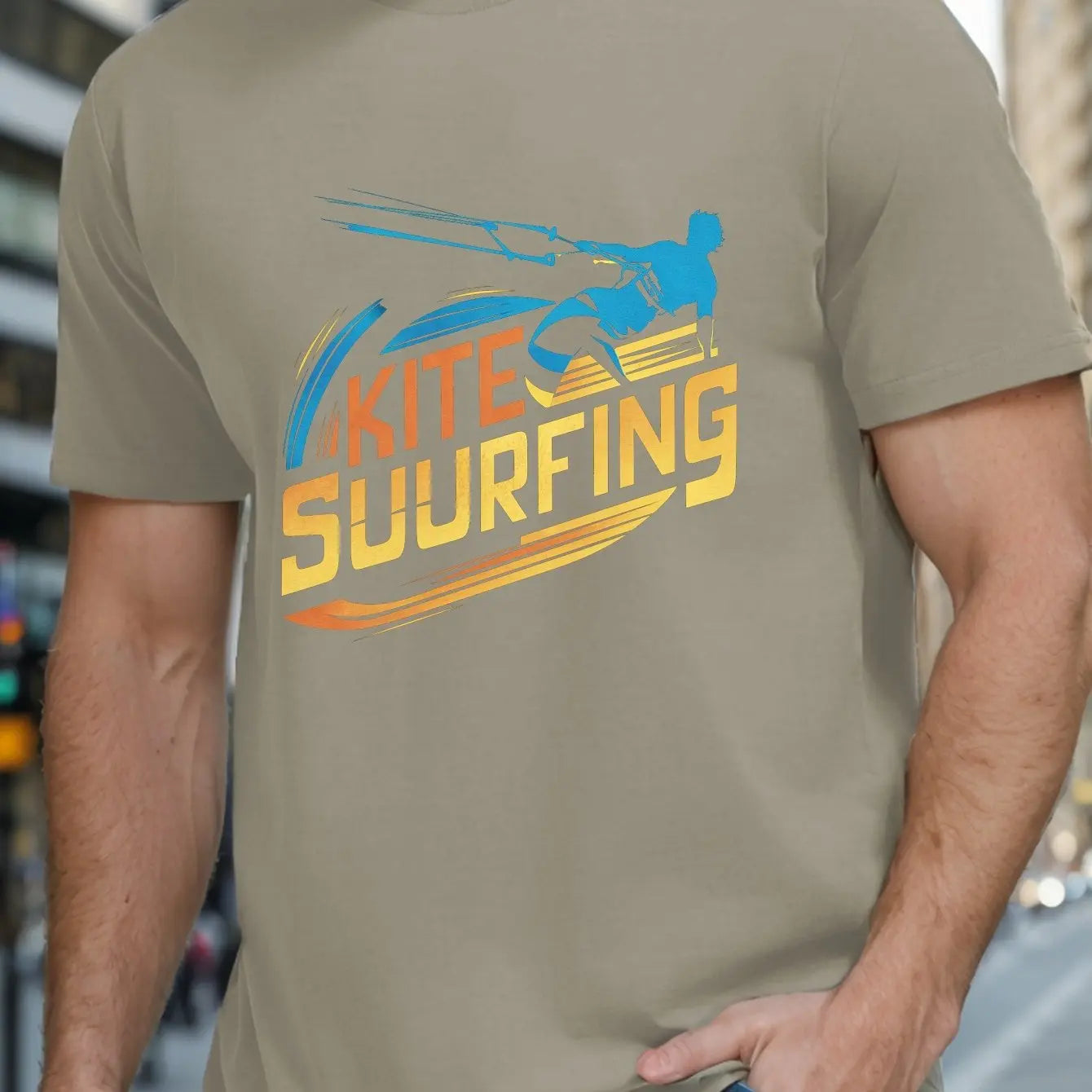 T-shirt pour sport nautique, surf, kitesurf