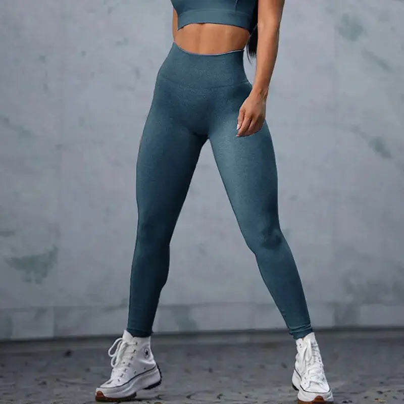 Ensemble de yoga, femme, shorts de gym, soutien-gorge de sport, entraînement, collant de femme, bleue, fitness