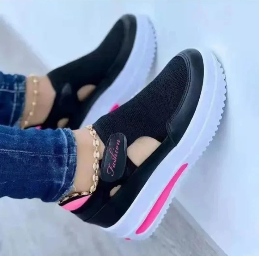 Femme - Baskets, sport, chaussures femmes, marche, entraînement, fitness, running, yoga