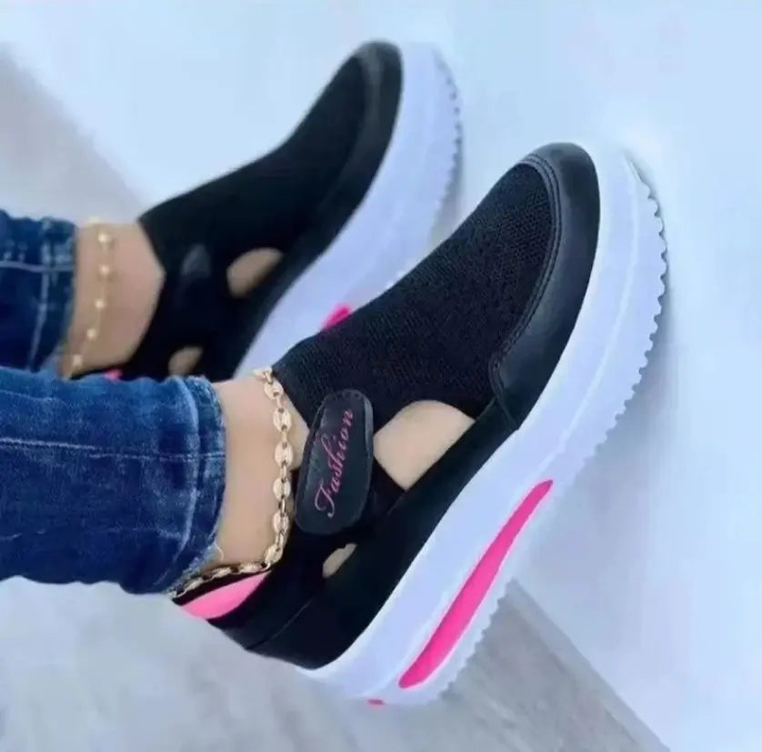 Femme - Baskets, sport, chaussures femmes, marche, entraînement, fitness, running, yoga