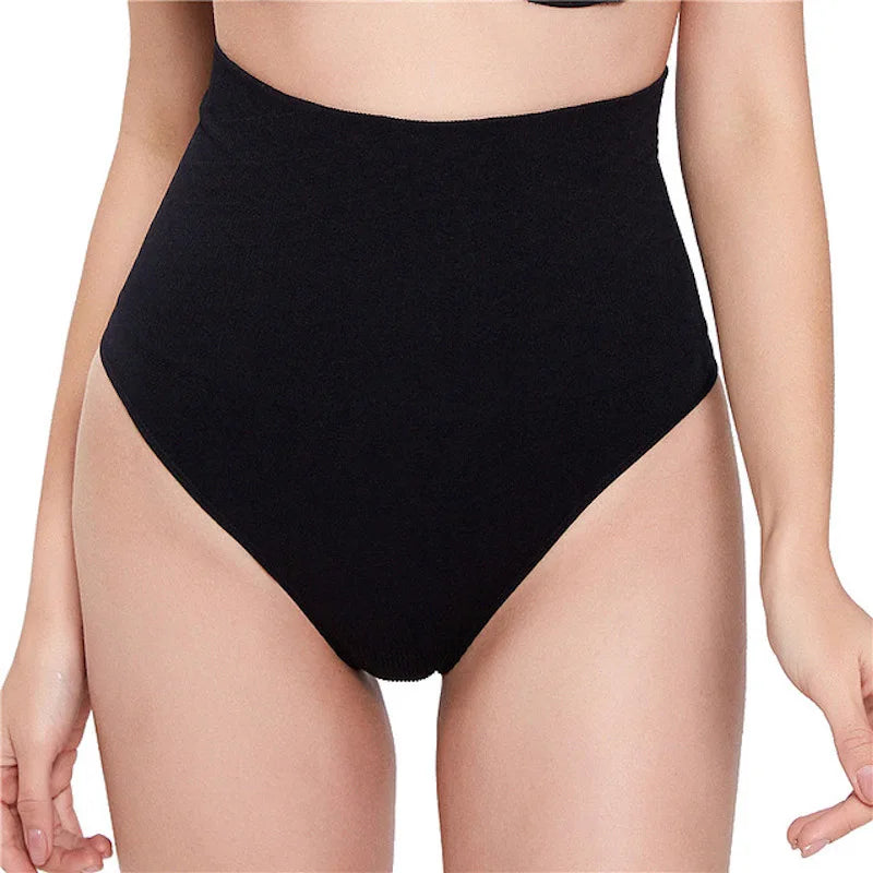Femme - Culotte taille haute, string, sous-vêtement amincissant, lève-fesses, body shaper, sport, sexy