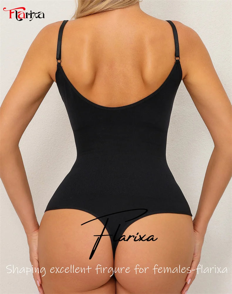 Femme - Culotte taille haute, string, sous-vêtement amincissant, leve-fesses, body shaper, sport, sexy