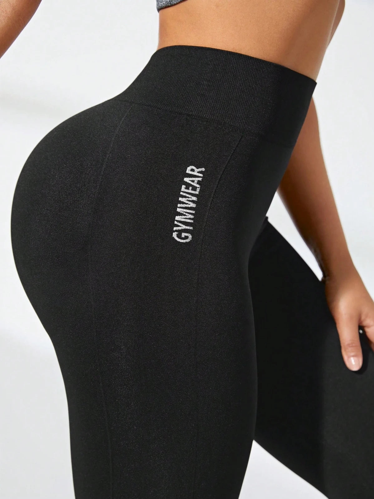 Femme - Pantalon de yoga taille haute pour femmes, vêtements de sport respirants, haute élasticité, lève-fesses