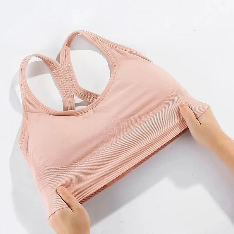 Femme - Prêt à porter, haut soigné d'entraînement, brassière de fitness