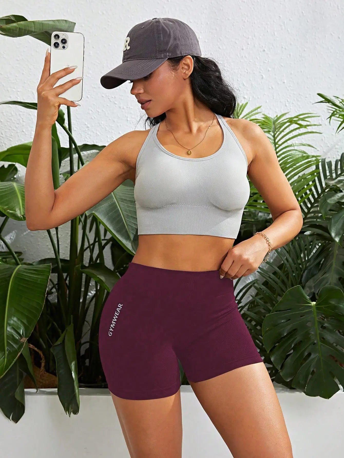 Femme - Short de sport, fitness, respirant, serré, cyclisme, yoga