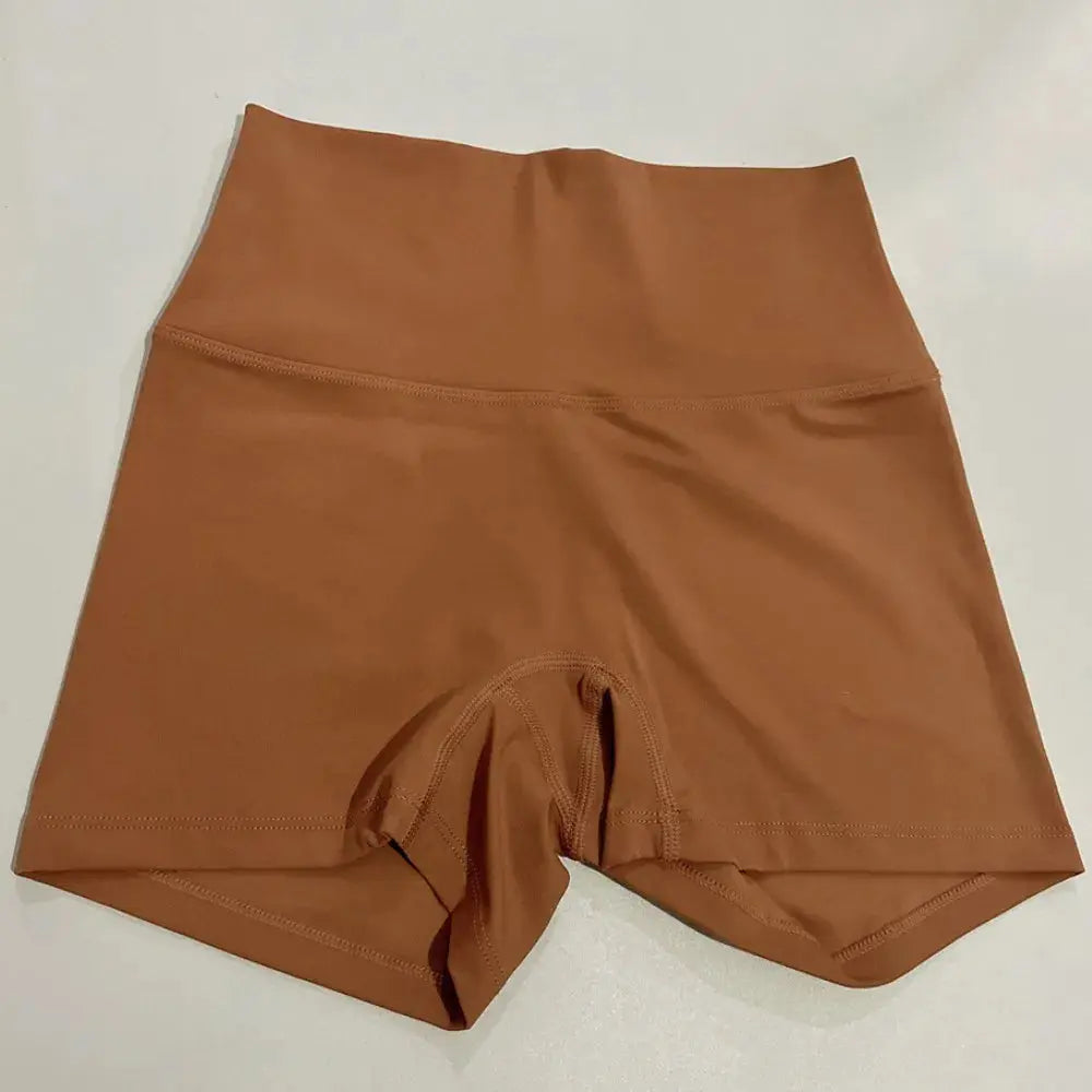 Femme - Short de sport, yoga pour femme, vêtement de sport, court, résistant, doux, athlétique, à compression