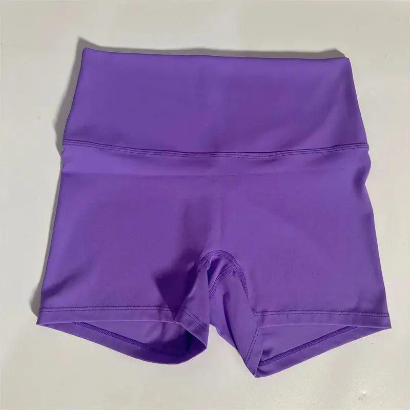 Femme - Short de sport, yoga pour femme, vêtement de sport, court, résistant, doux, athlétique, à compression