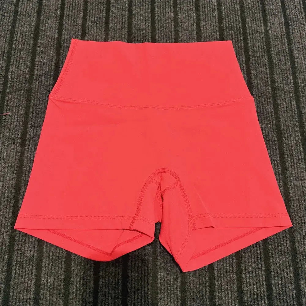 Femme - Short de sport, yoga pour femme, vêtement de sport, court, résistant, doux, athlétique, à compression