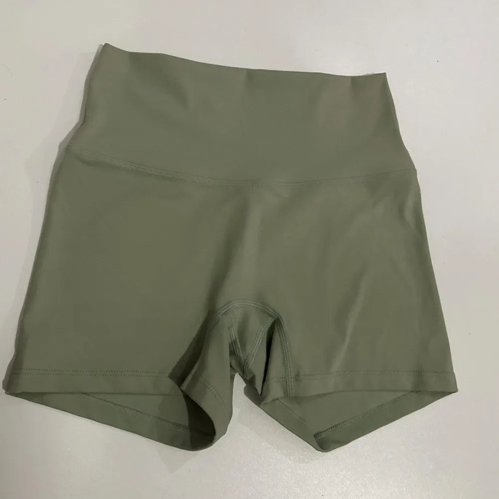 Femme - Short de sport, yoga pour femme, vêtement de sport, court, résistant, doux, athlétique, à compression