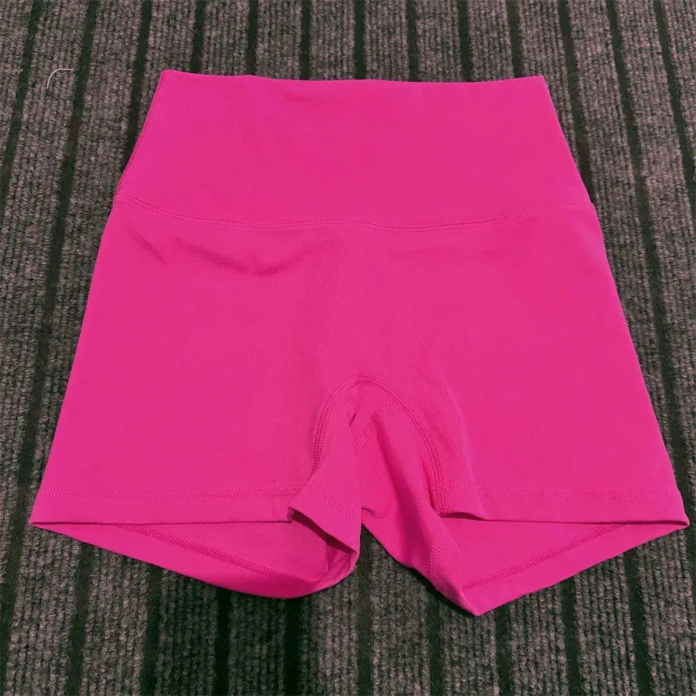 Femme - Short de sport, yoga pour femme, vêtement de sport, court, résistant, doux, athlétique, à compression