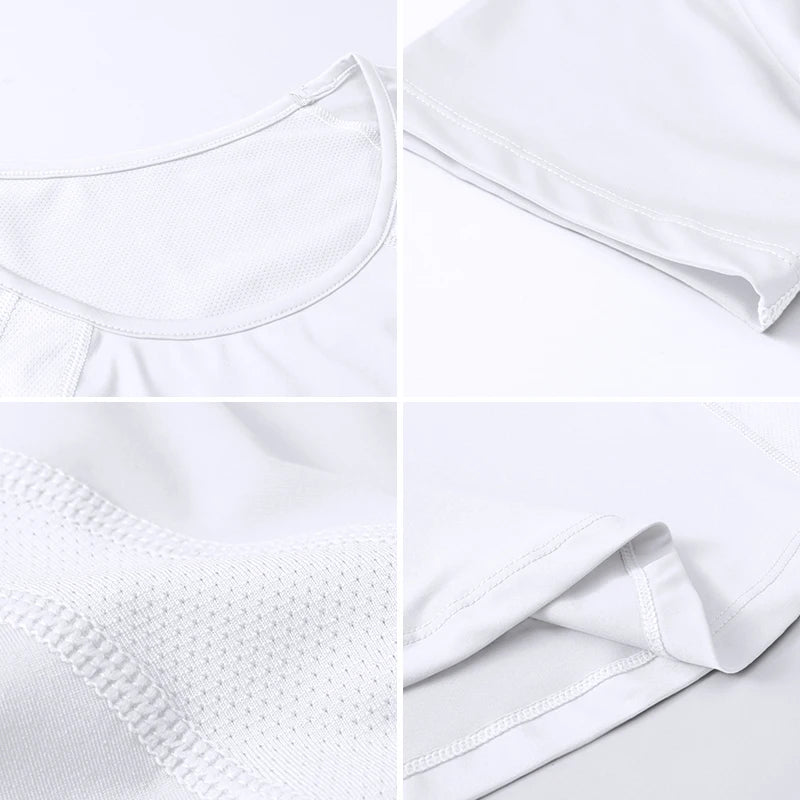 Femme - T-shirt de yoga respirant à séchage rapide, haut de sport à manches courtes, fitness, entraînement, course à pied