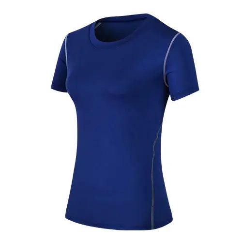 Femme - T-shirt de sport, fitness, gym, course à pied, Haut de yoga à séchage rapide