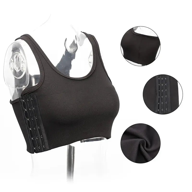 Femme - binder stylé, Sous-vêtements de sport, glamour, bustier shaper