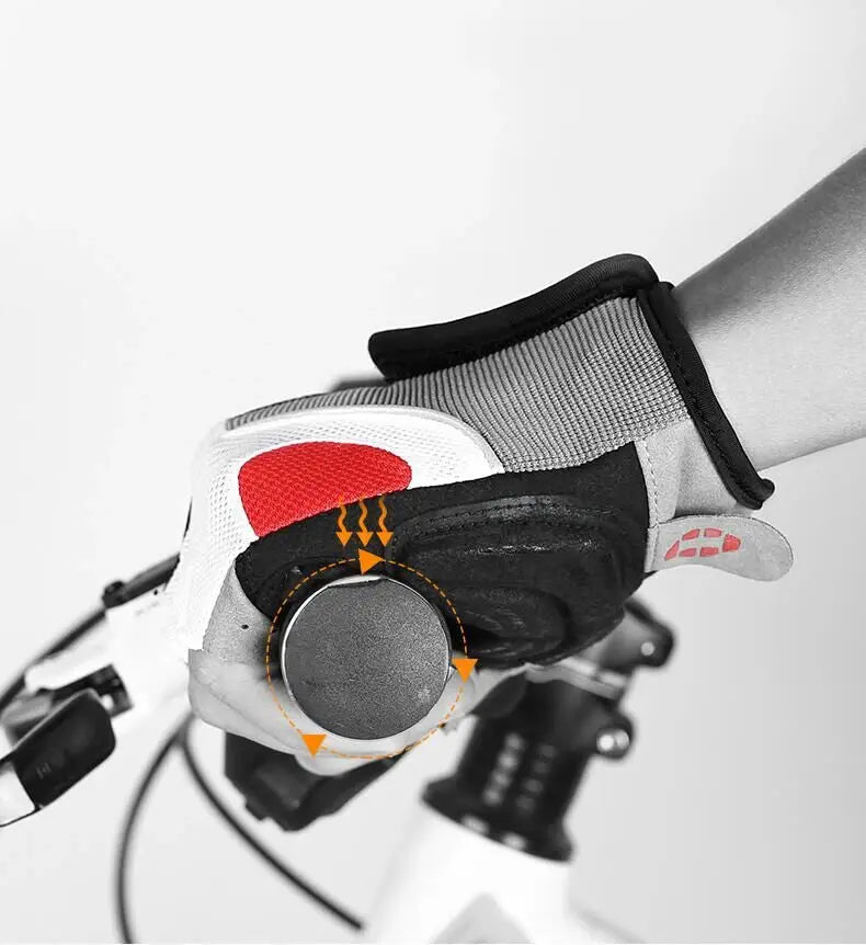Gants de sport demi-doigt pour hommes et femmes SportMix