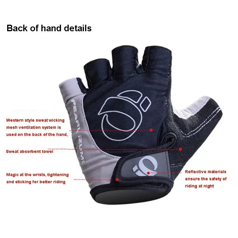 Gants de cyclisme, antidérapants, anti-transpiration SportMix
