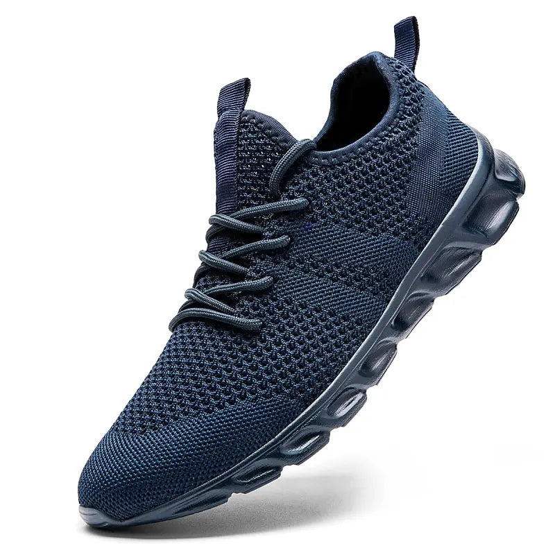 Homme - Chaussures de sport décontractées pour sport, baskets légères, chaussures de course en maille respirante, chaussures de tennis de jogging