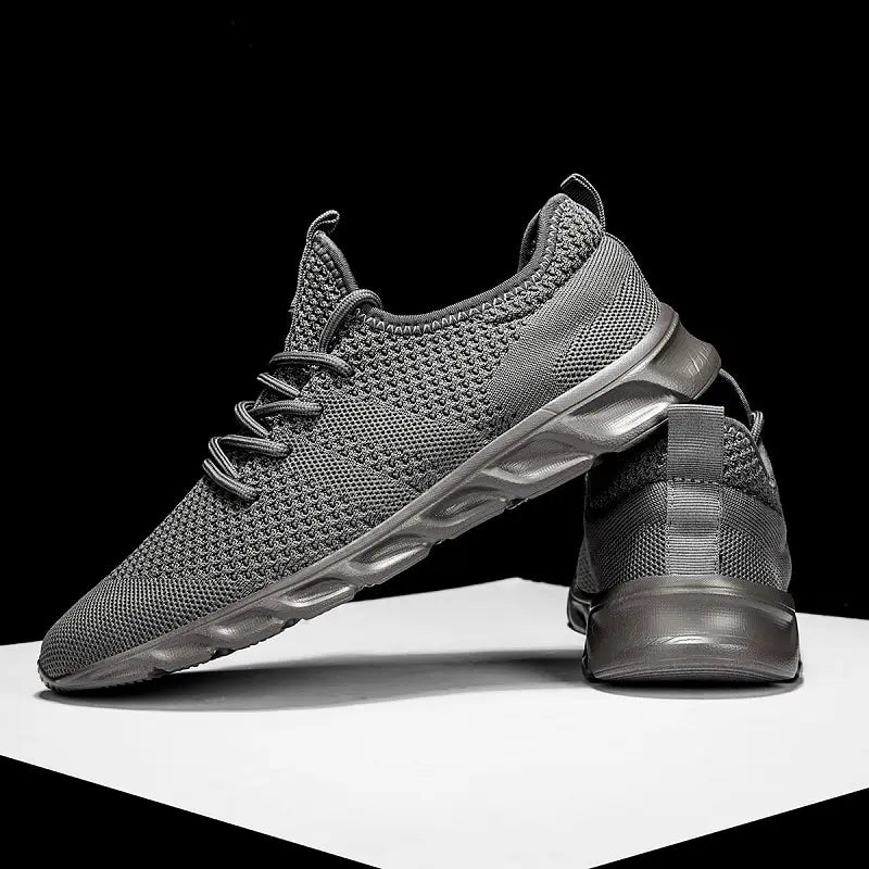 Homme - Chaussures de sport décontractées pour sport, baskets légères, chaussures de course en maille respirante, chaussures de tennis de jogging