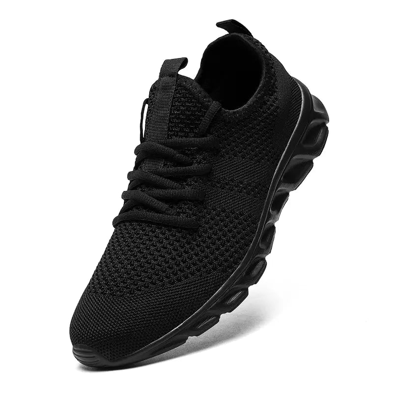 Homme - Chaussures de sport décontractées pour sport, baskets légères, chaussures de course en maille respirante, chaussures de tennis de jogging