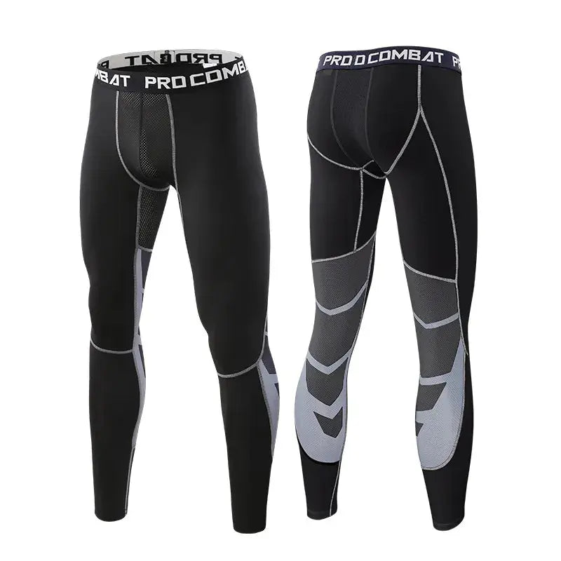Homme - Legging de cyclisme, course à pied, basket-ball, football, pantalon de survêtement, collants de fitness