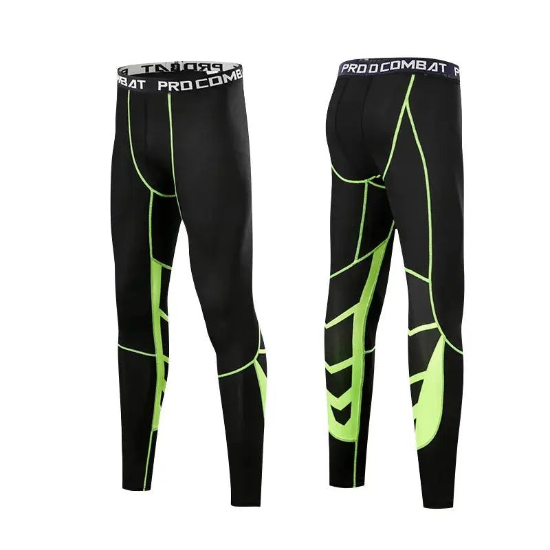 Homme - Legging de cyclisme, course à pied, basket-ball, football, pantalon de survêtement, collants de fitness