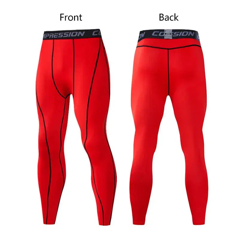 Homme - Legging de cyclisme, course à pied, basket-ball, football, pantalon de survêtement, collants de fitness