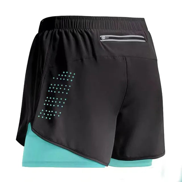 Homme - Short de Sport, d'entraînement, de Jogging, de gymnastique, de course à pied