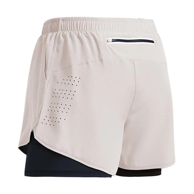 Homme - Short de Sport, d'entraînement, de Jogging, de gymnastique, de course à pied