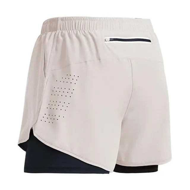 Homme - Short de Sport, d'entraînement, de Jogging, de gymnastique, de course à pied
