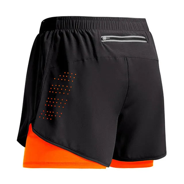 Homme - Short de Sport, d'entraînement, de Jogging, de gymnastique, de course à pied