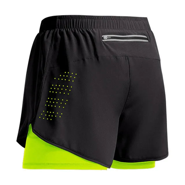 Homme - Short de Sport, d'entraînement, de Jogging, de gymnastique, de course à pied