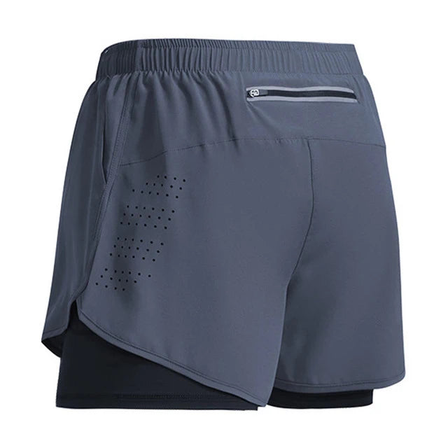 Homme - Short de Sport, d'entraînement, de Jogging, de gymnastique, de course à pied