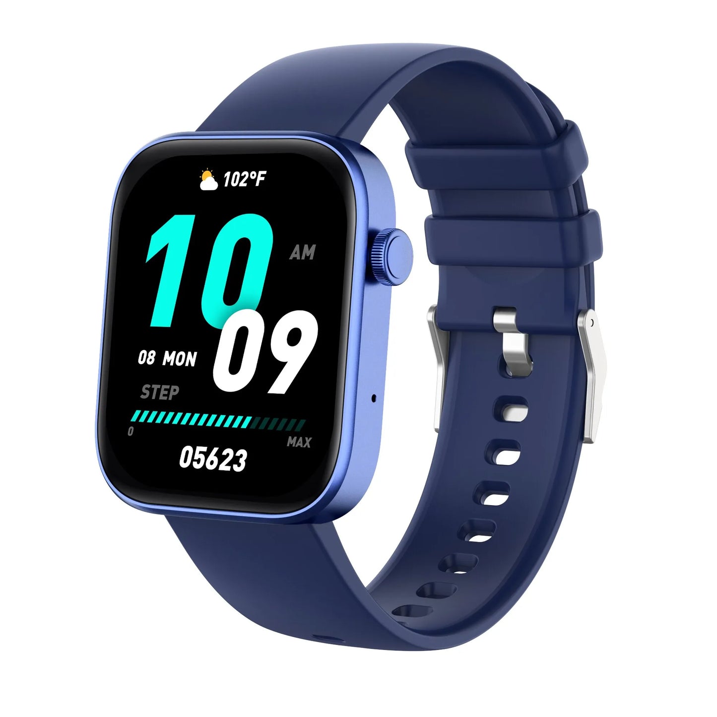 Montre connectée pour les hommes et les femmes, étanche conforme à la norme IP68, avec appels vocaux et assistant vocal, multifonctions