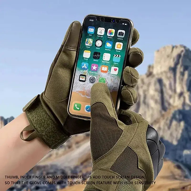 Gants de protection pour moto pour hommes, Cyclisme SportMix