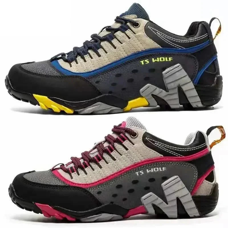 Chaussures de randonnée unisexes premium en cuir – robustes, confortables et durables