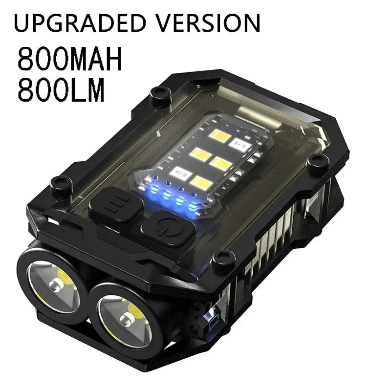 Lampe de poche mini LED rechargeable, ultra-brillante et pratique avec clip magnétique SportMix