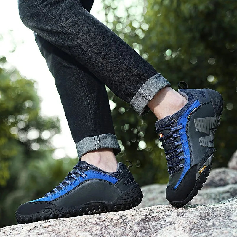 Chaussures de randonnée unisexes premium en cuir – robustes, confortables et durables