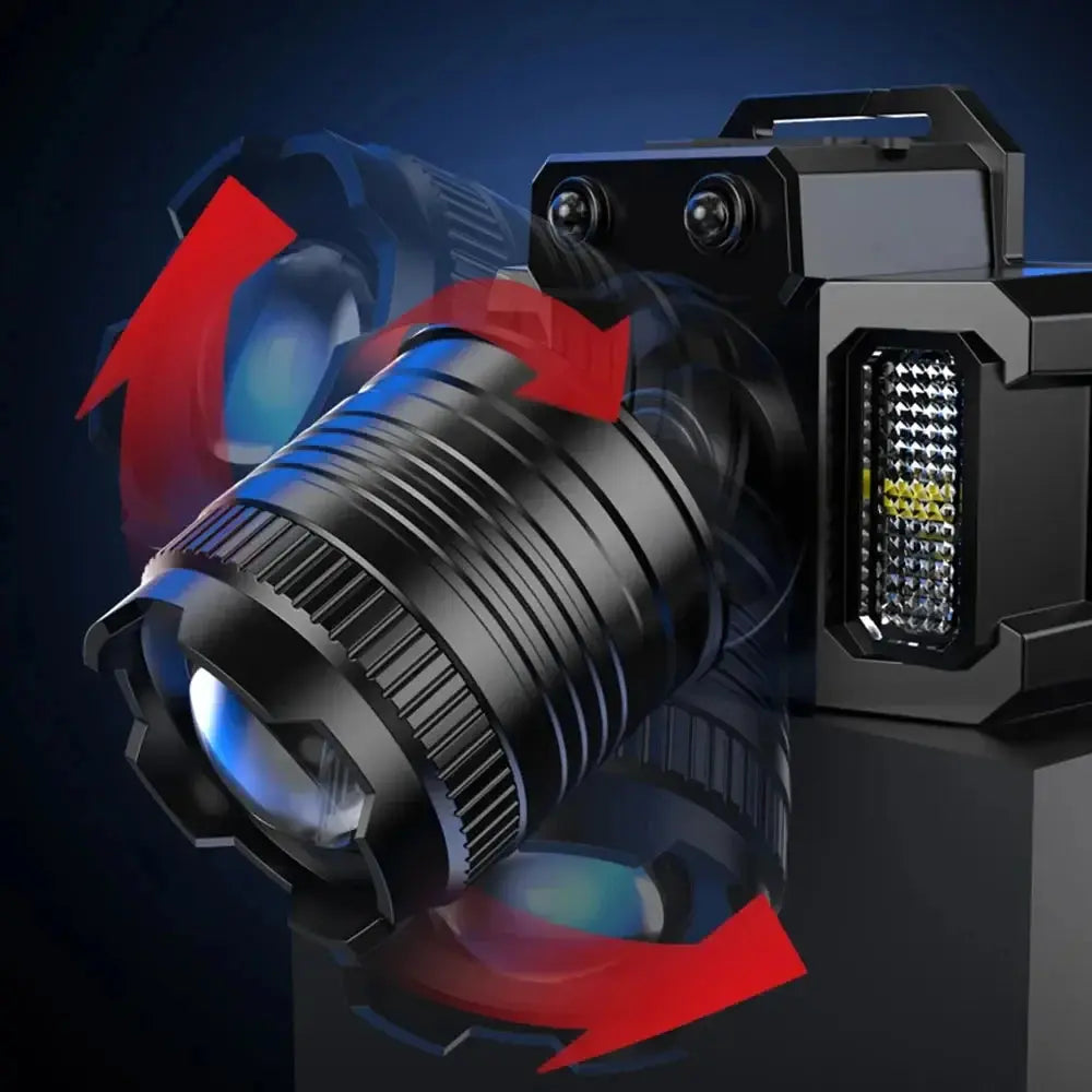 Torche led 360° étanche – rechargeable et ultra puissante pour l’aventure SportMix