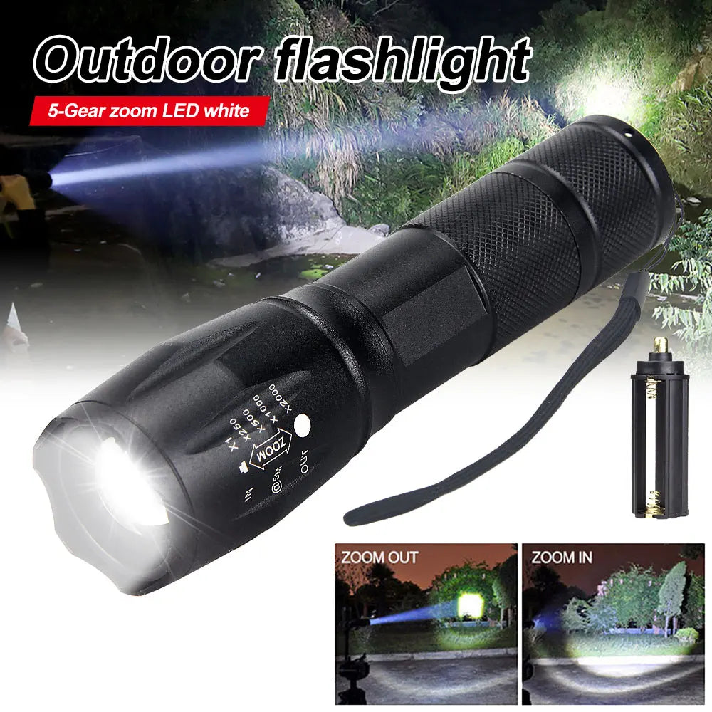 Mini lampe – idéale activités outdoor – Multi modes et étanche ip65