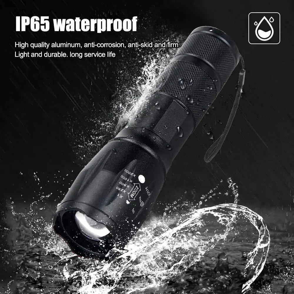 Mini lampe – idéale activités outdoor – Multi modes et étanche ip65 SportMix