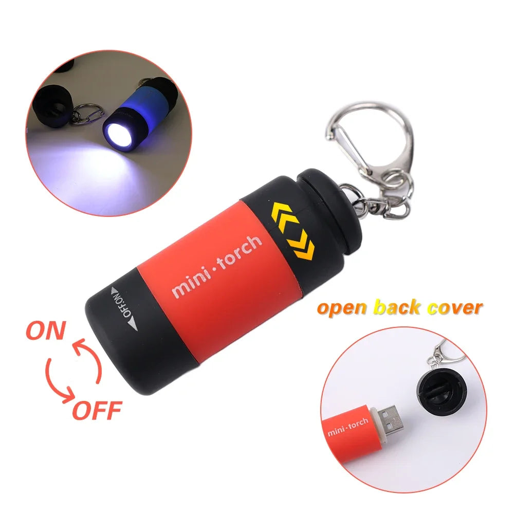 Mini torche de poche – idéale maison, camping et rando, ultra portable