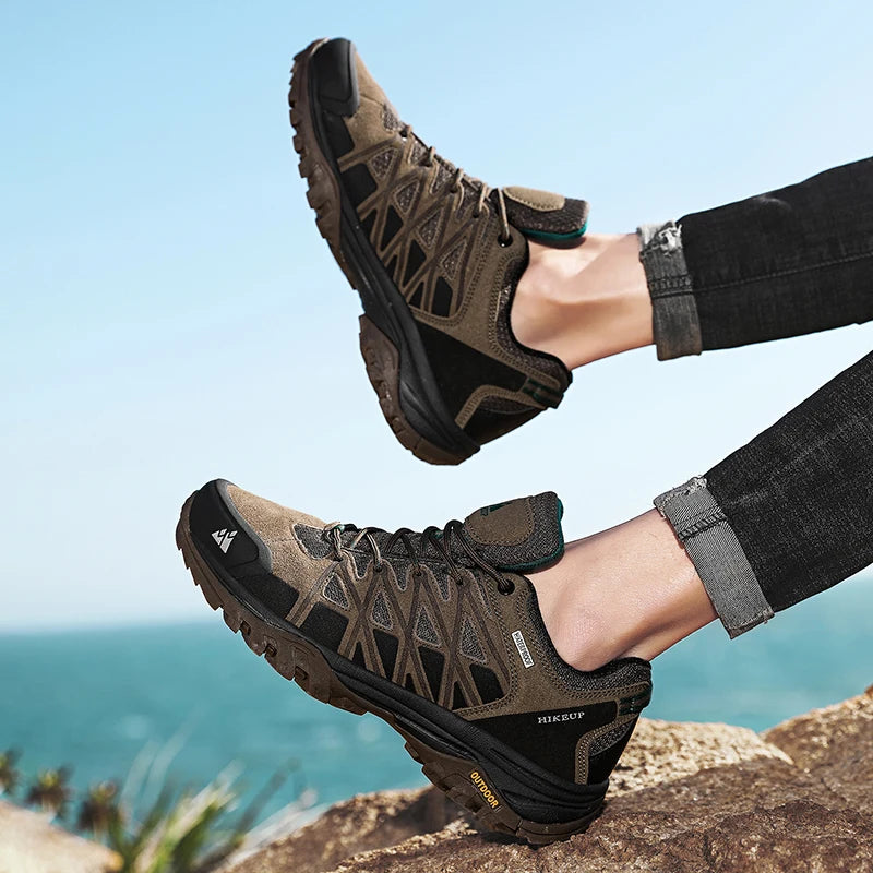 Chaussures outdoor homme HIKEUP légères et respirantes - randonnée, escalade