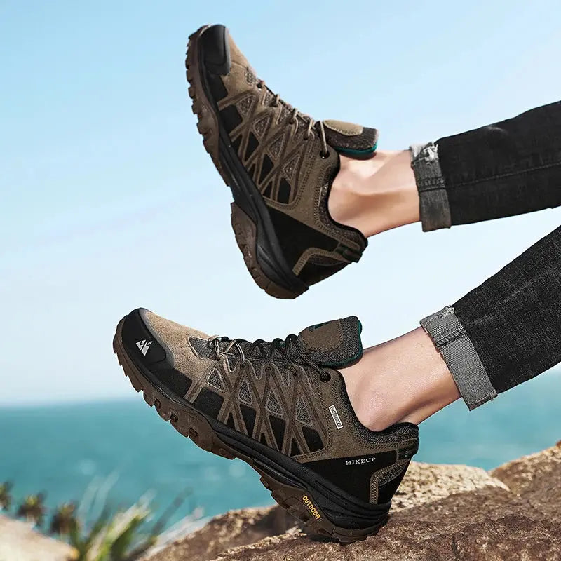 Chaussures outdoor homme HIKEUP légères et respirantes - randonnée, escalade SportMix