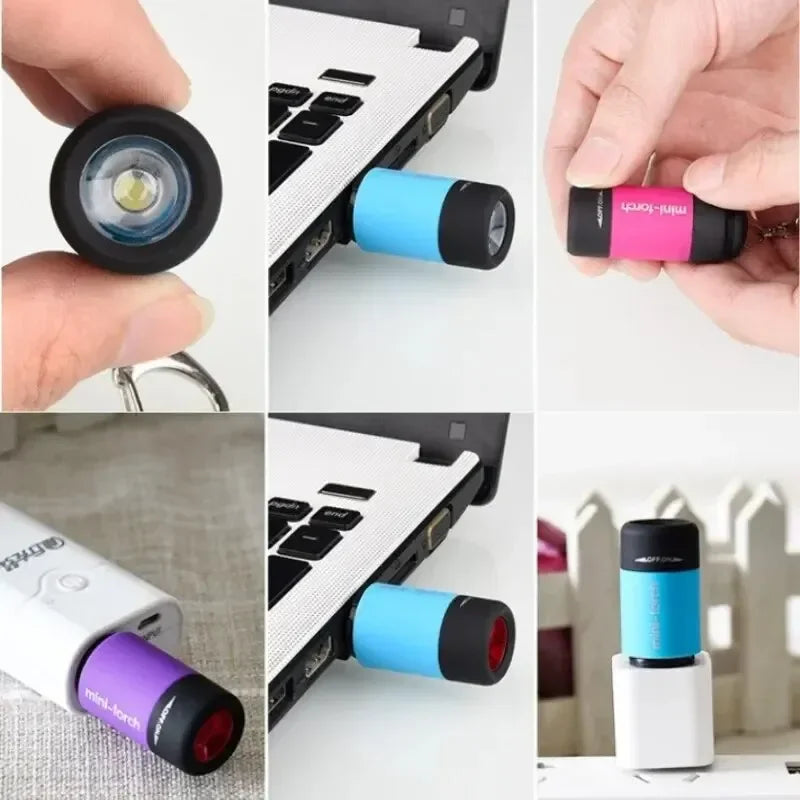 Mini torche de poche – idéale maison, camping et rando, ultra portable