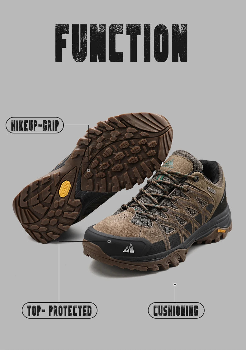 Chaussures outdoor homme HIKEUP légères et respirantes - randonnée, escalade