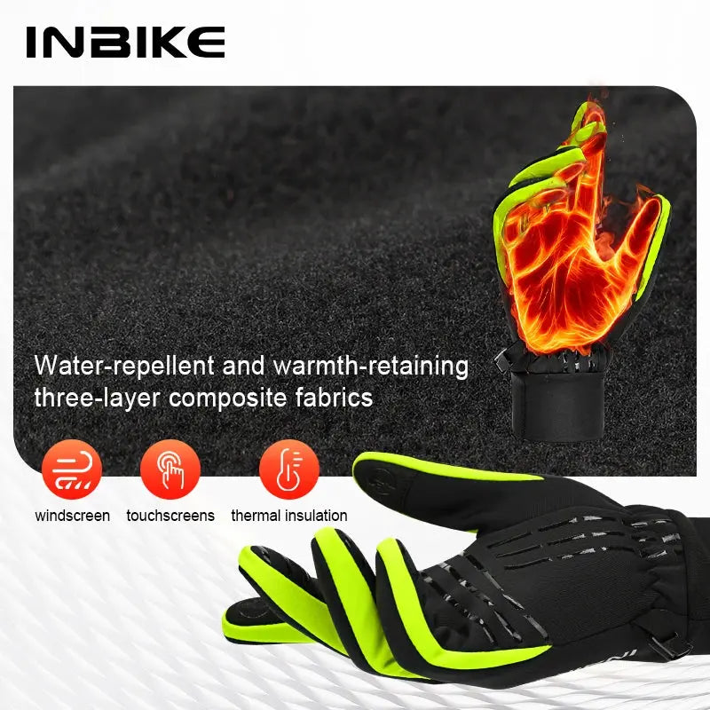 Gants d'hiver pour hommes et femmes, imperméables, écran tactile SportMix