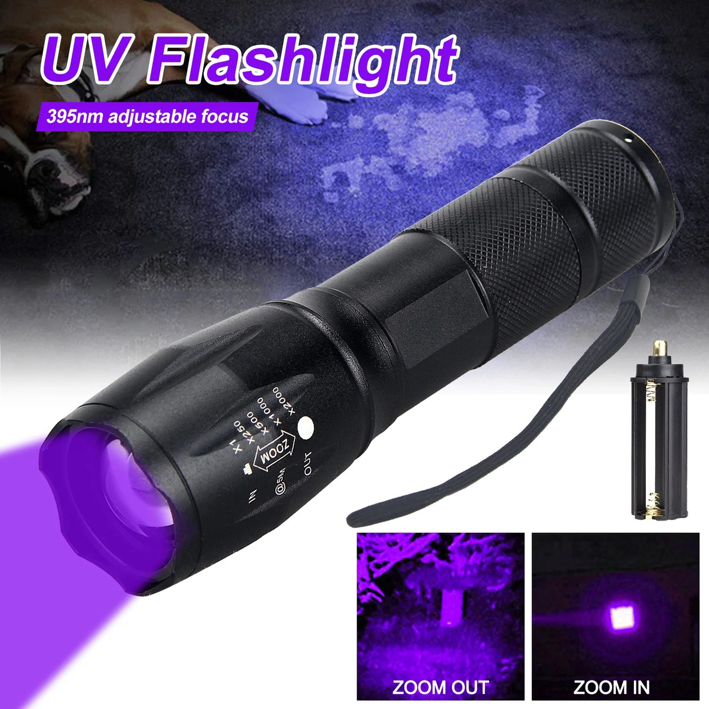 Mini lampe – idéale activités outdoor – Multi modes et étanche ip65