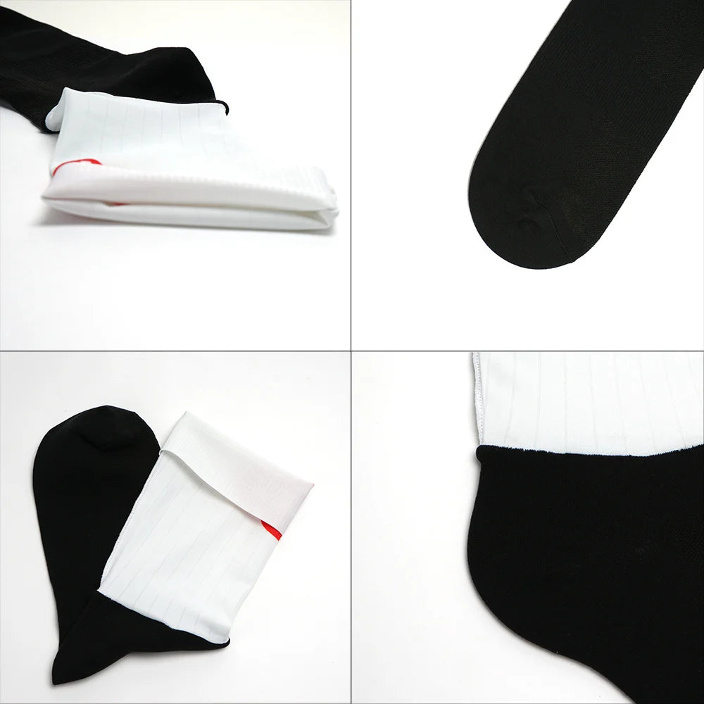 Chaussettes de sport de compression pour hommes et femmes, cyclisme