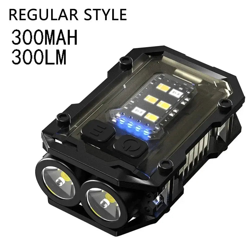 Lampe de poche mini LED rechargeable, ultra-brillante et pratique avec clip magnétique SportMix