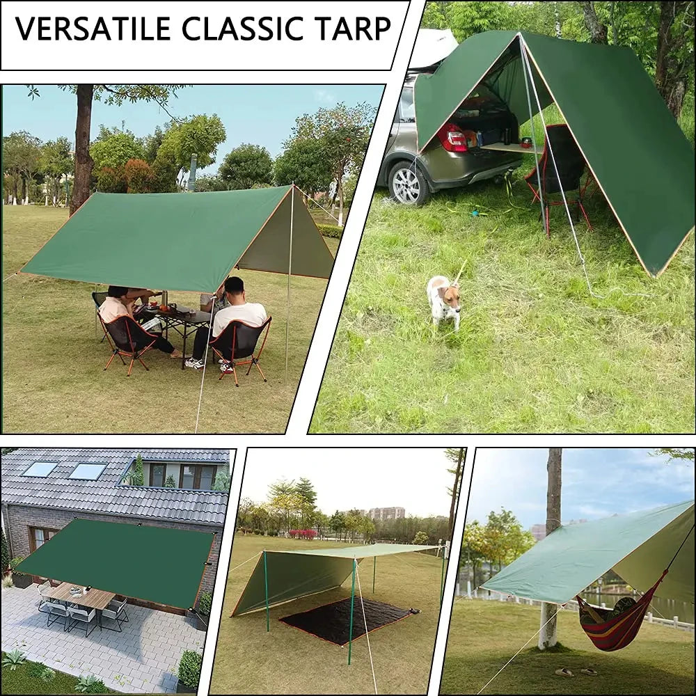 Tente imperméable légère – idéale jardin, pique-nique, camping, plage et randonnée