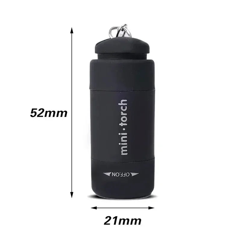 Mini torche de poche – idéale maison, camping et rando, ultra portable